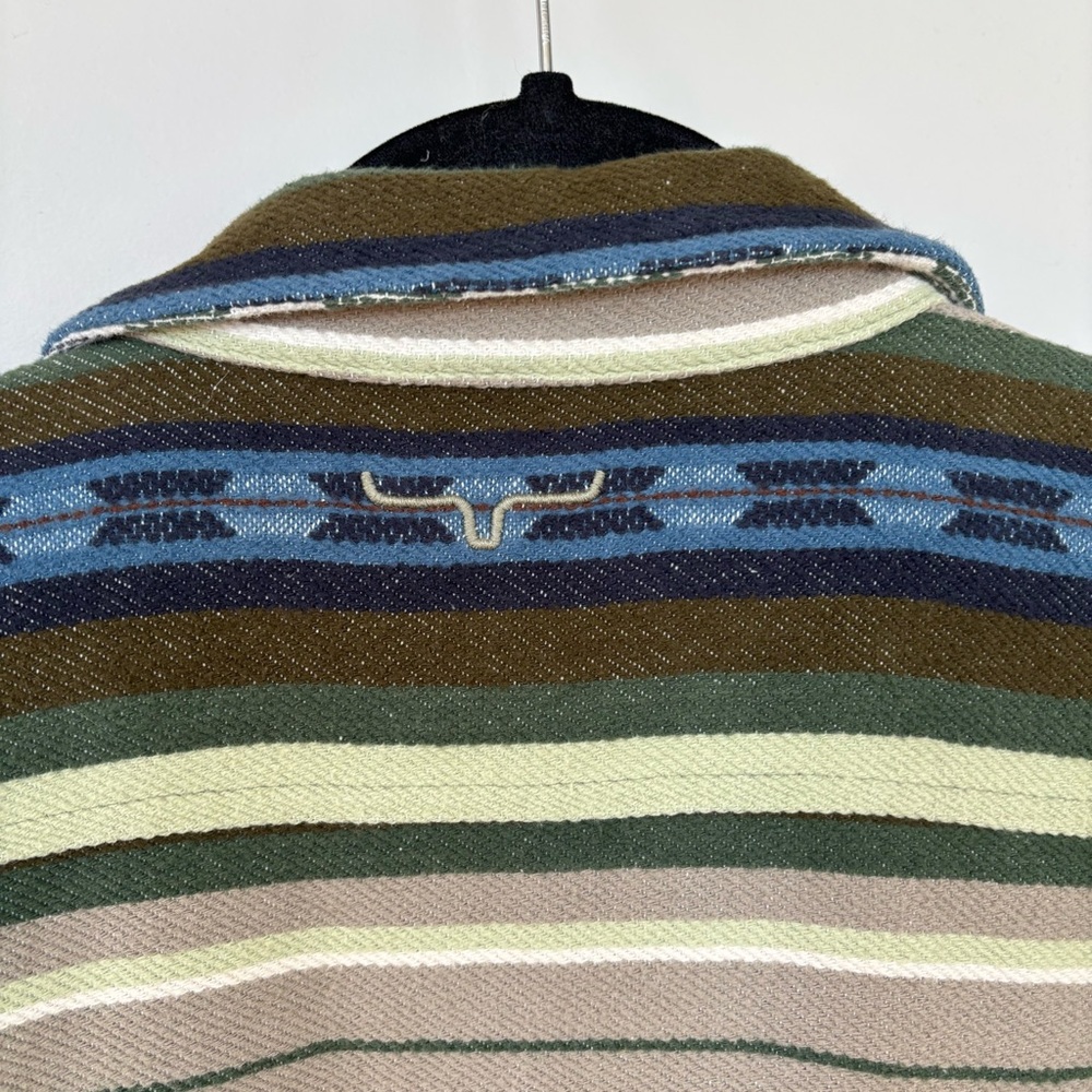 Kimes Ranch Aztec Print Button Front Shacket‎ Shirt Size XXL - Picture 7 of 11
